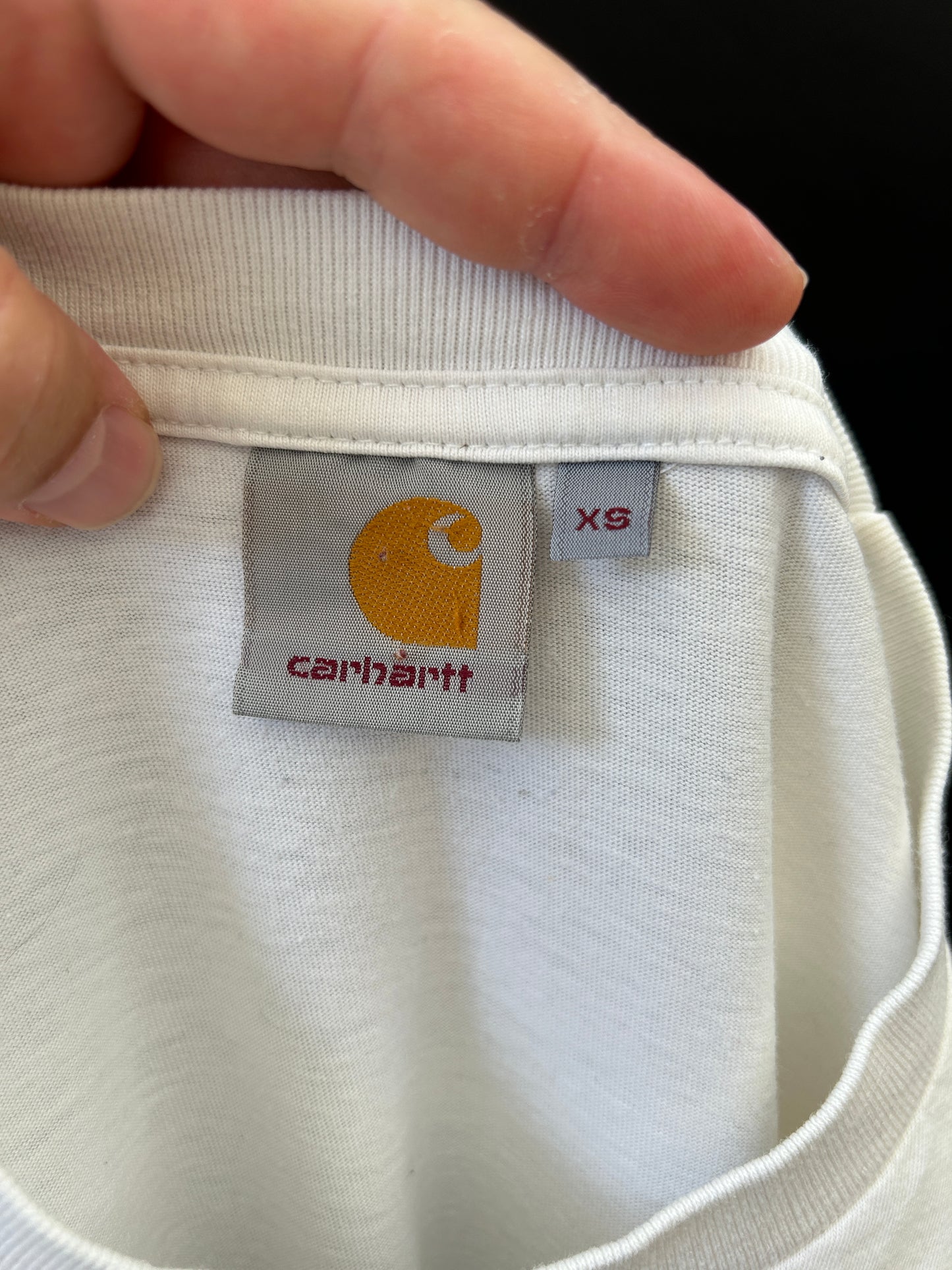 T-Shirt Carhartt Taille XS Blanc