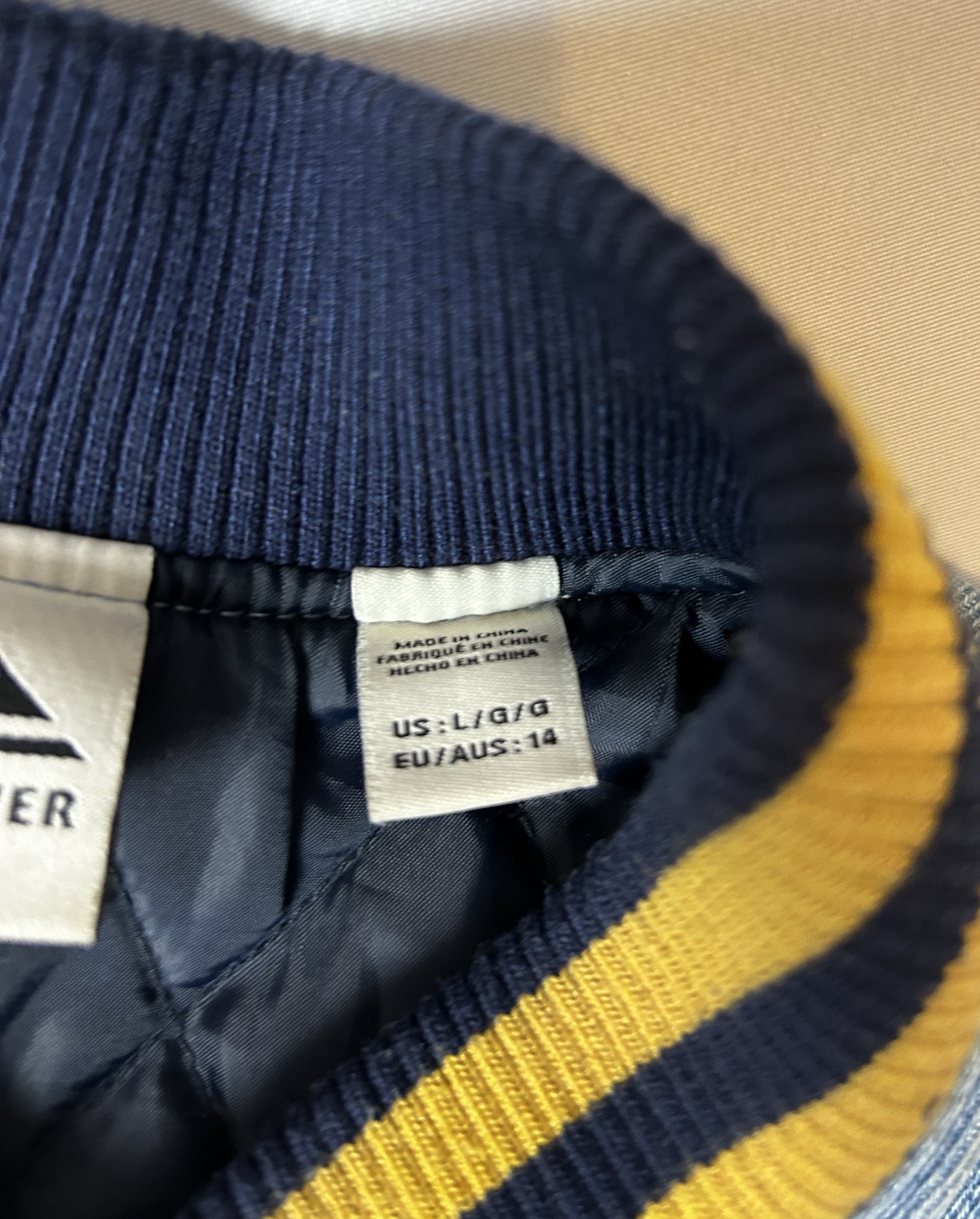 Manteau Teddy Quiksilver  Taille S Bleu et jaune