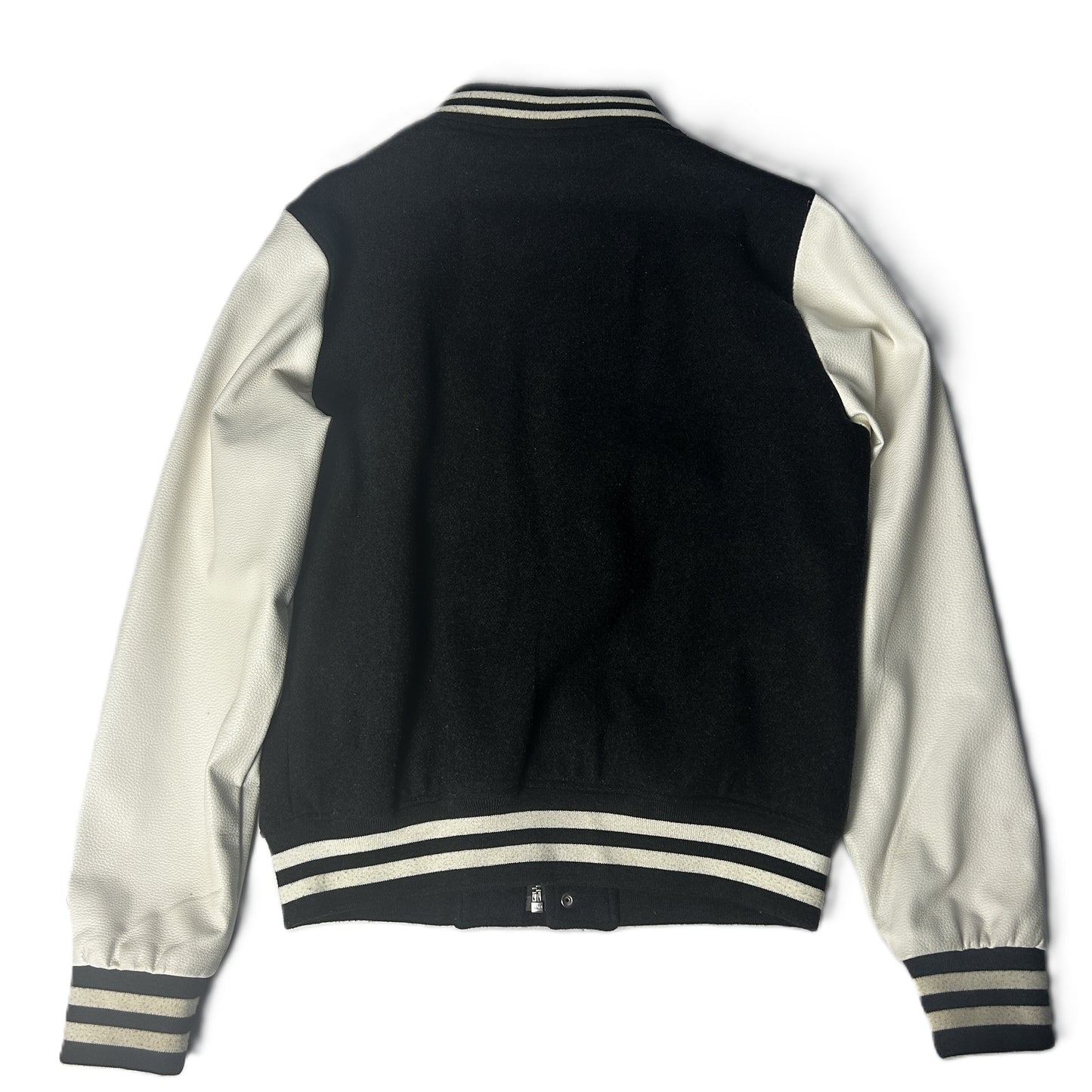 Bomber Collège Superdry Taille M Noir et Blanc