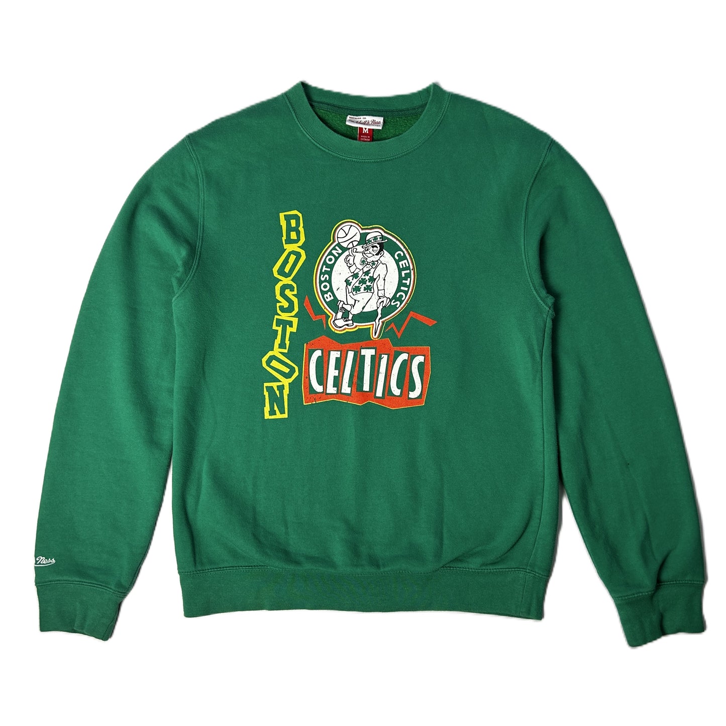 Sweat Mitchell & Ness NBA Celtics Taille M Vert