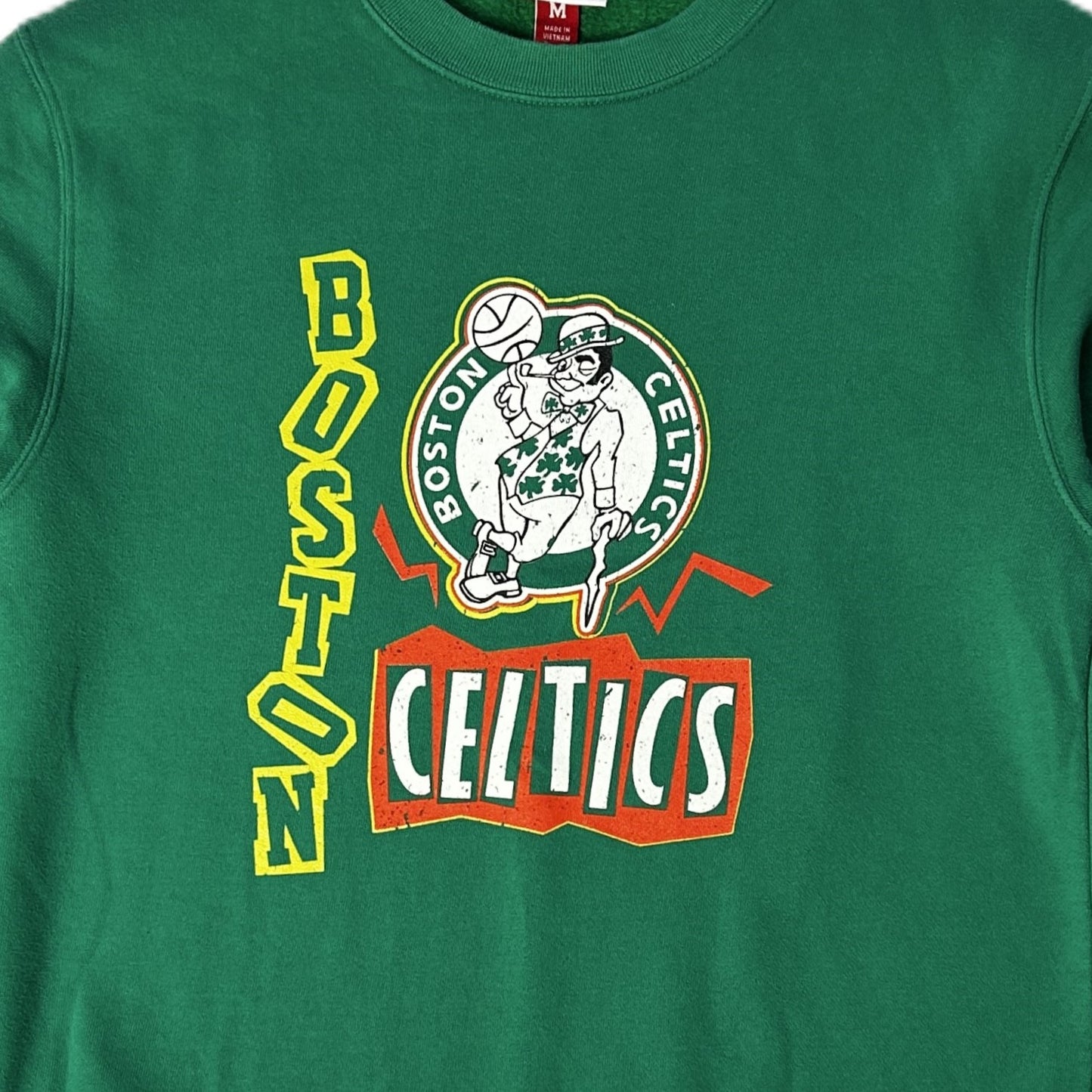 Sweat Mitchell & Ness NBA Celtics Taille M Vert