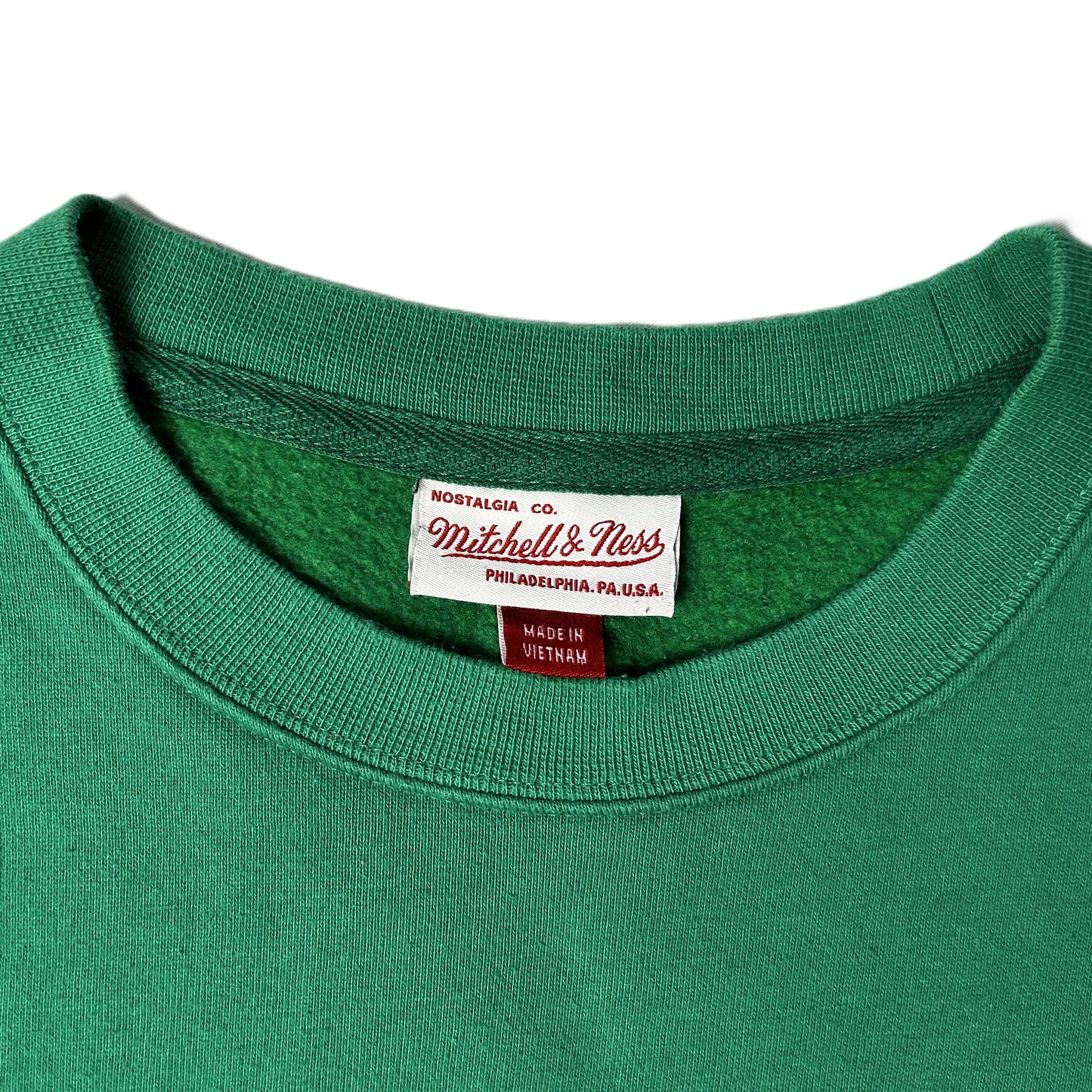 Sweat Mitchell & Ness NBA Celtics Taille M Vert