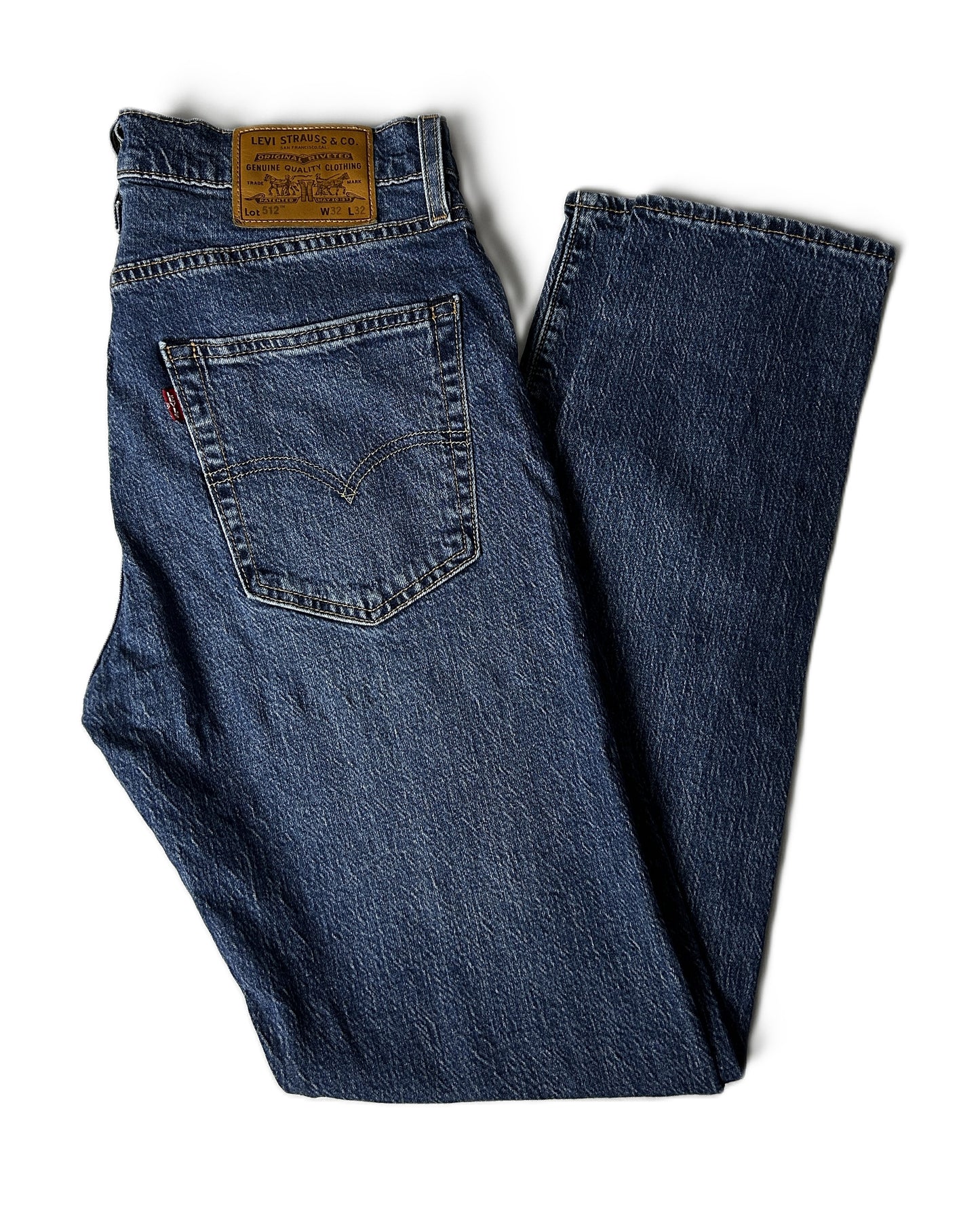 Jeans Lévi's 512 taille 32/32 Bleu Marine