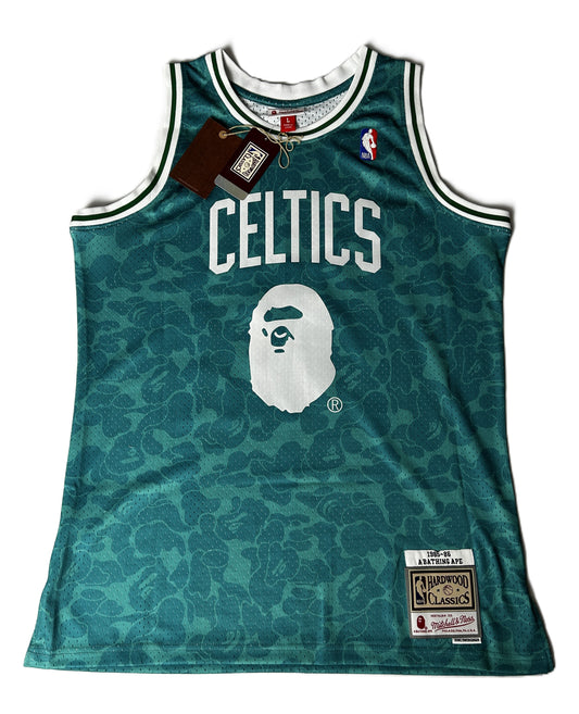 Maillot Basket Mitchell & Ness NBA Celtics BAPE Taille L