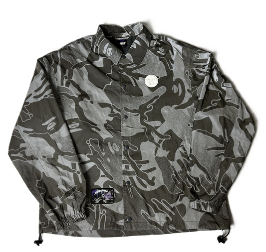 Veste Coupe Vent Bape Taille L Gris