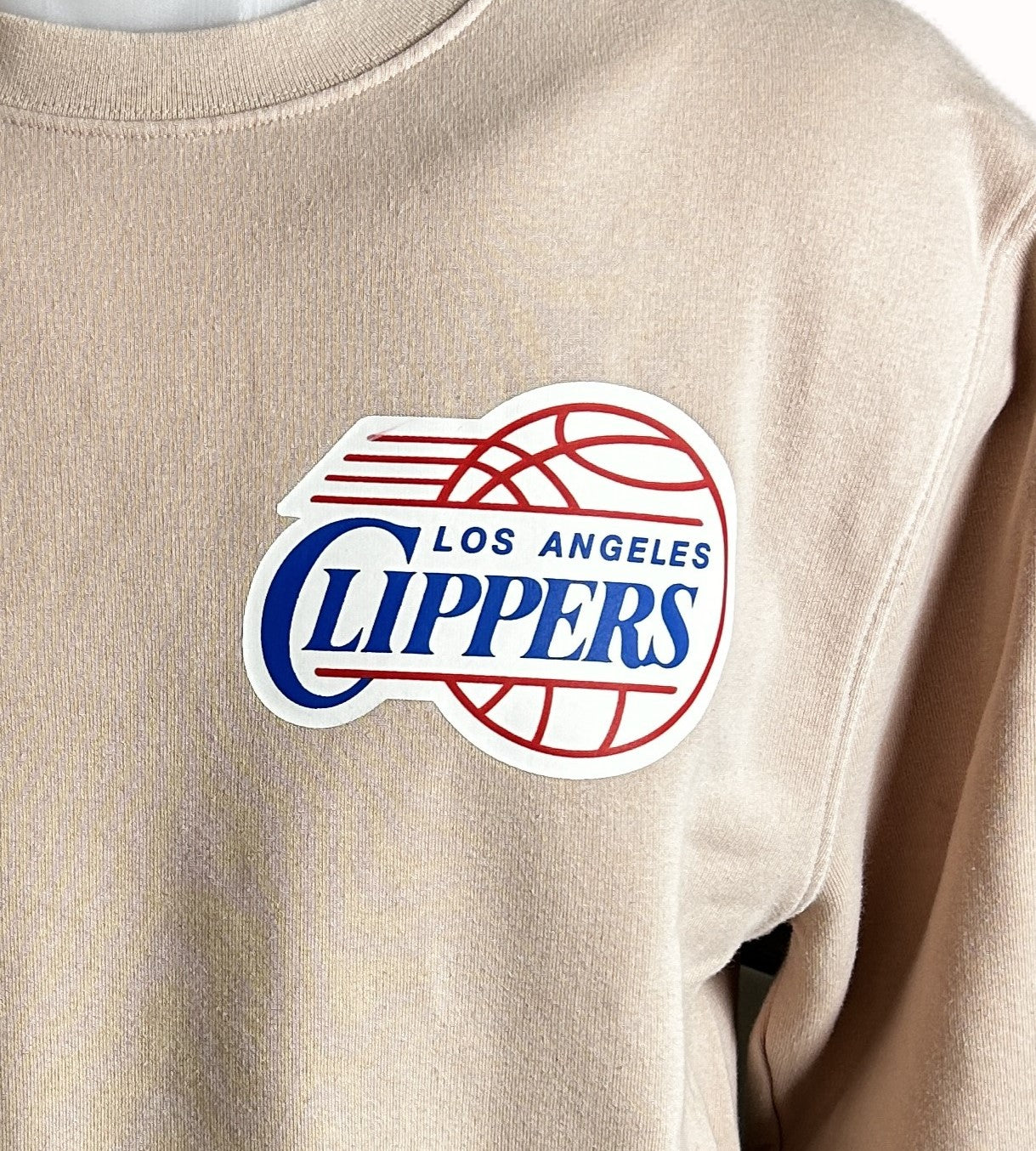 Sweat Mitchell & Ness NBA Clippers Taille S Rose