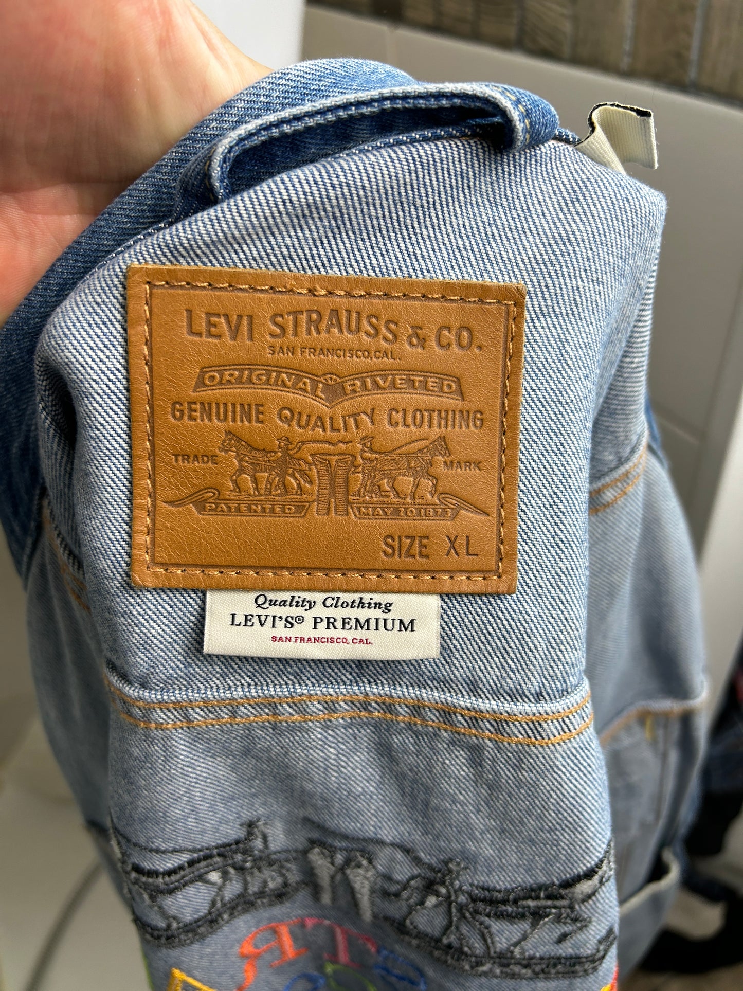 Veste en jeans Lévi's Taille XL