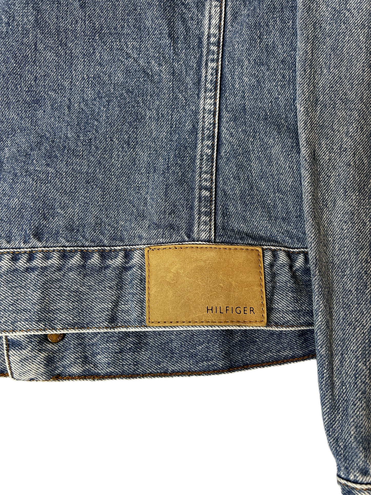 Veste en jeans Tommy Hilfiger Taille S Bleu clair