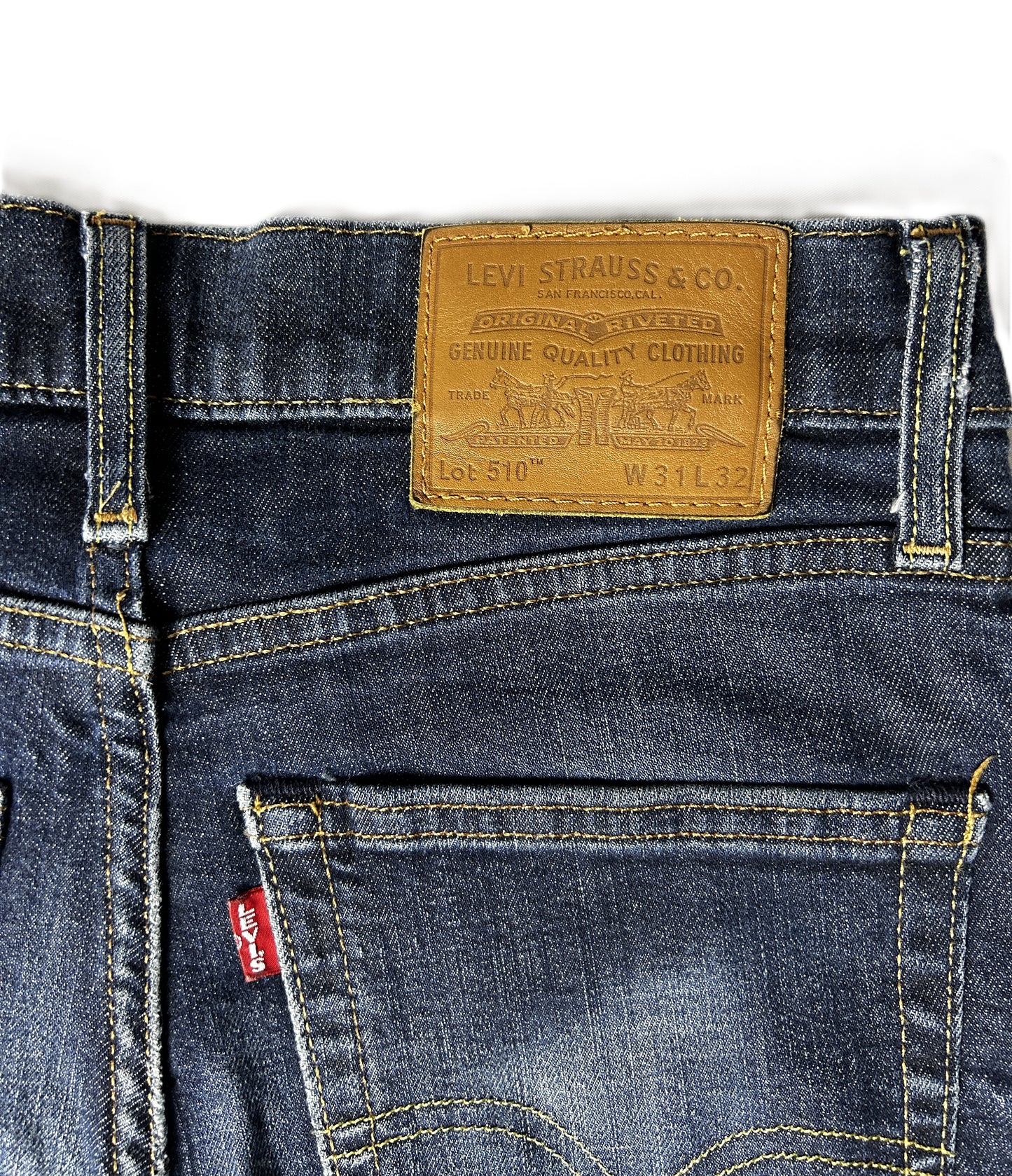 Jeans Lévi's 510 Taille 31/32 Marine