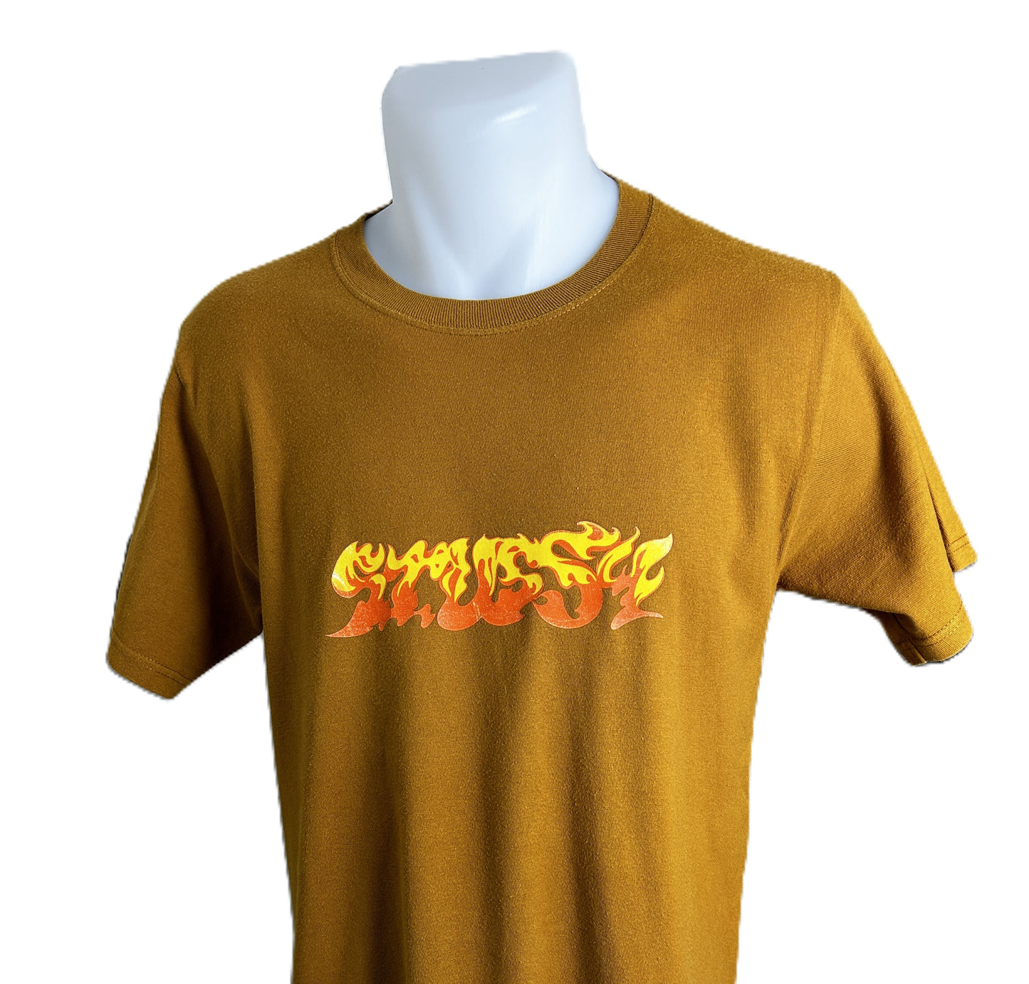 T-Shirt Stüssy Taille S Moutarde