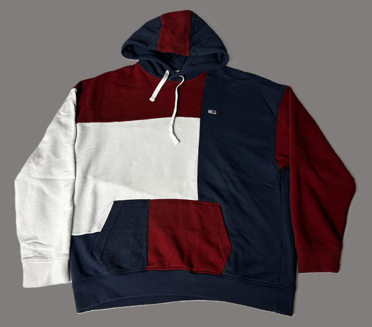 Hoodie Sweat à capuche Tommy Hilfiger Marine Taille S Oversize