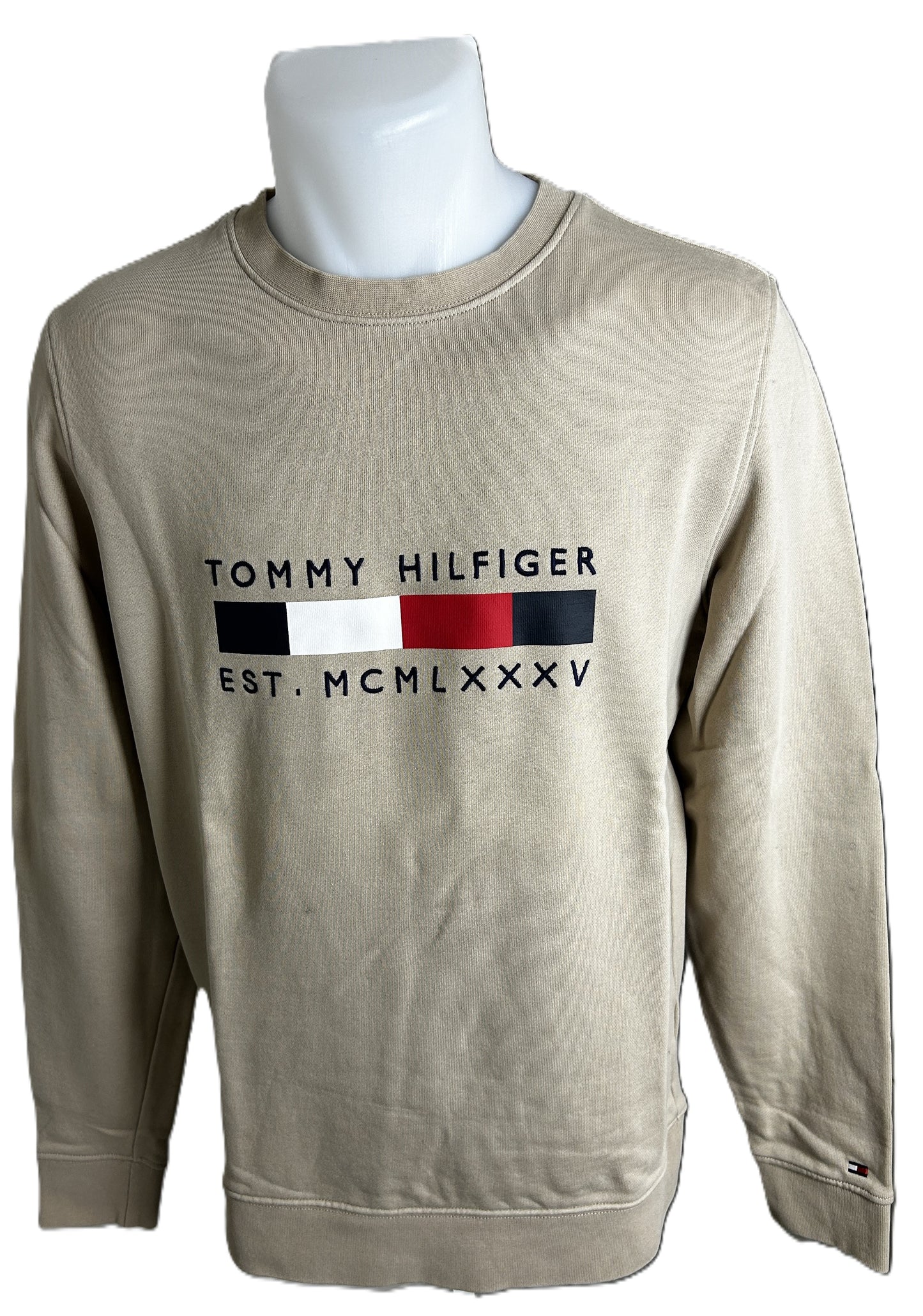 Sweat Tommy Hilfiger Taille M Beige