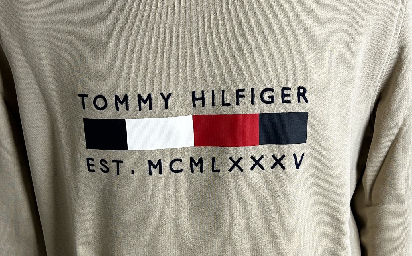 Sweat Tommy Hilfiger Taille M Beige