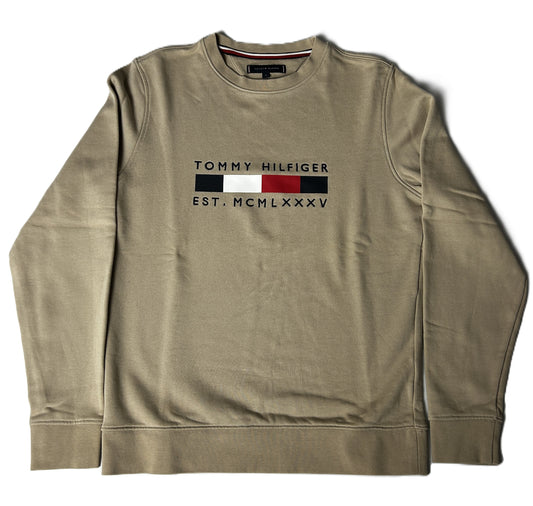 Sweat Tommy Hilfiger Taille M Beige