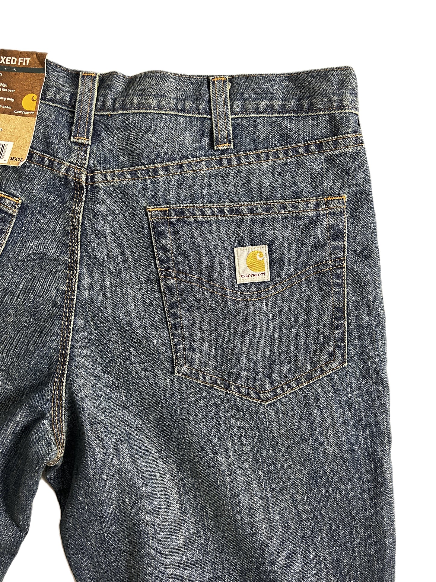 Jeans Carhartt Taille 36/32 Relaxed Fit Bleu