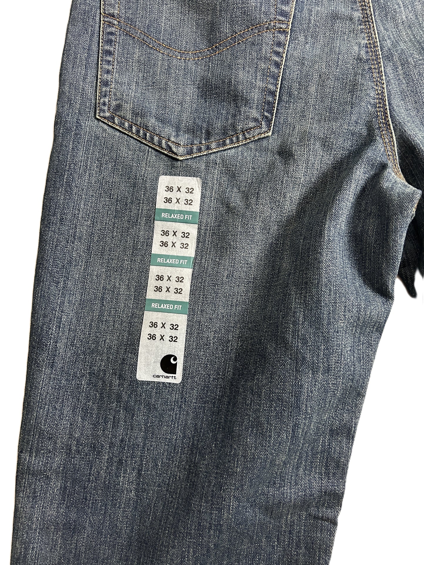 Jeans Carhartt Taille 36/32 Relaxed Fit Bleu