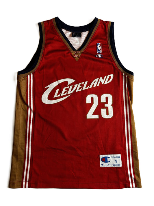 Vintage Maillot de Basket Champion CAVALIERS Taille S