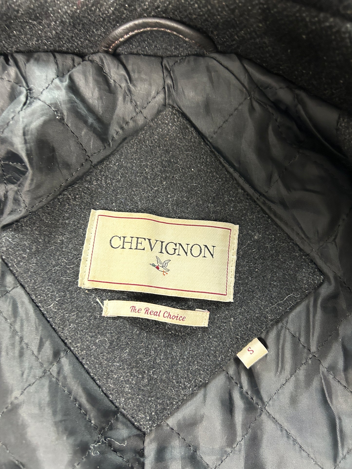 Manteau hivers Duffle Coat Chevignon Taille S Noir