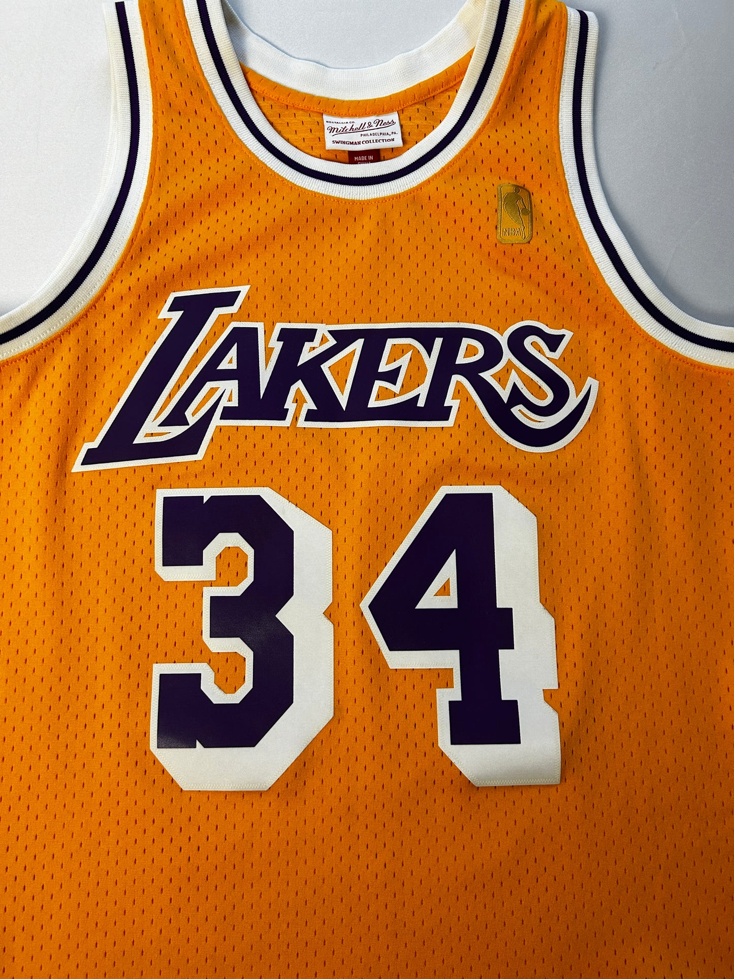 Maillot de basket Mitchell & Ness NBA LAKERS O'Neal